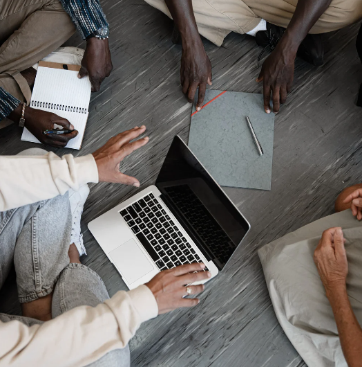 laptop meeting